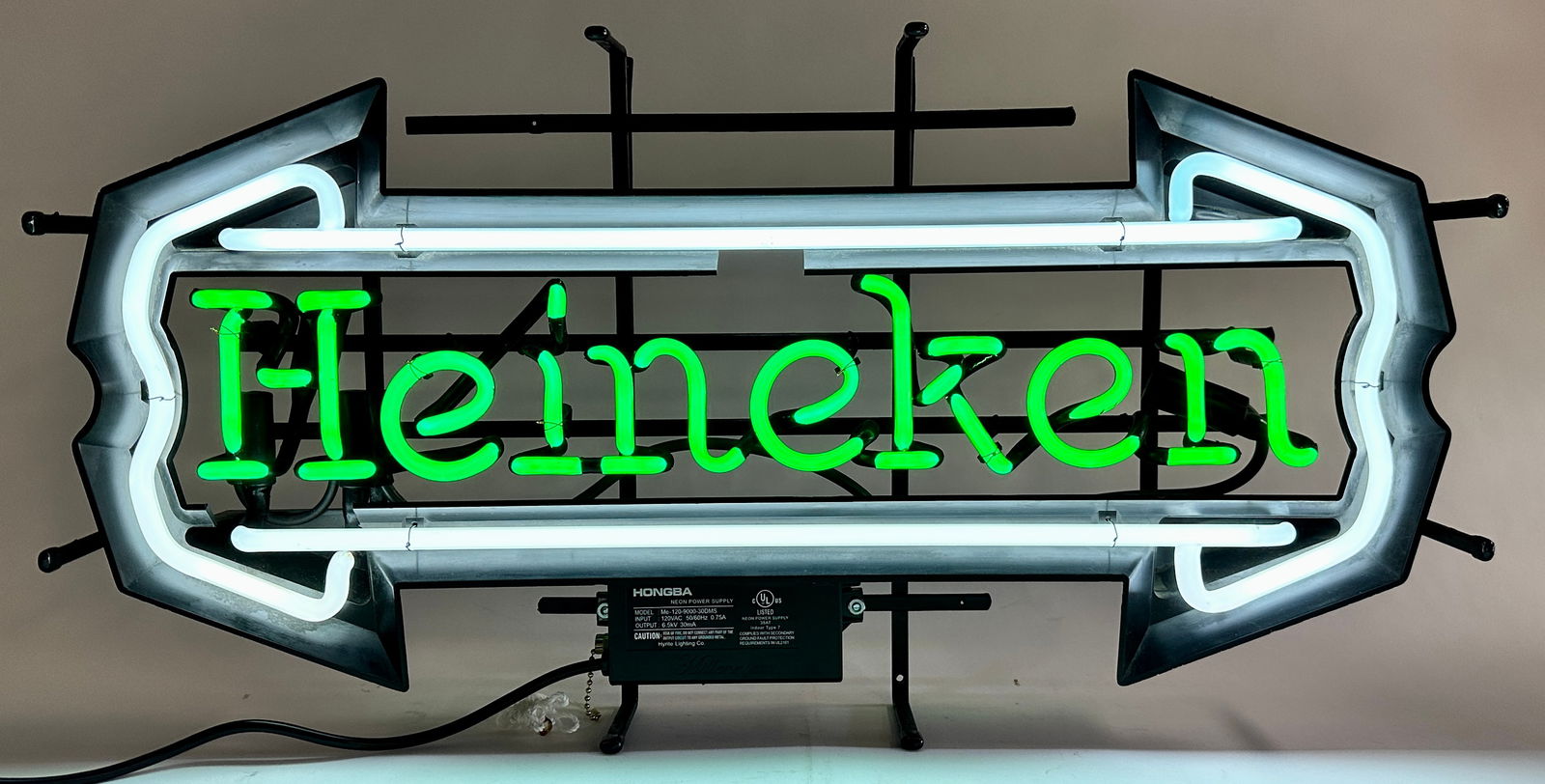 Heineken Beer Lit Neon Sign