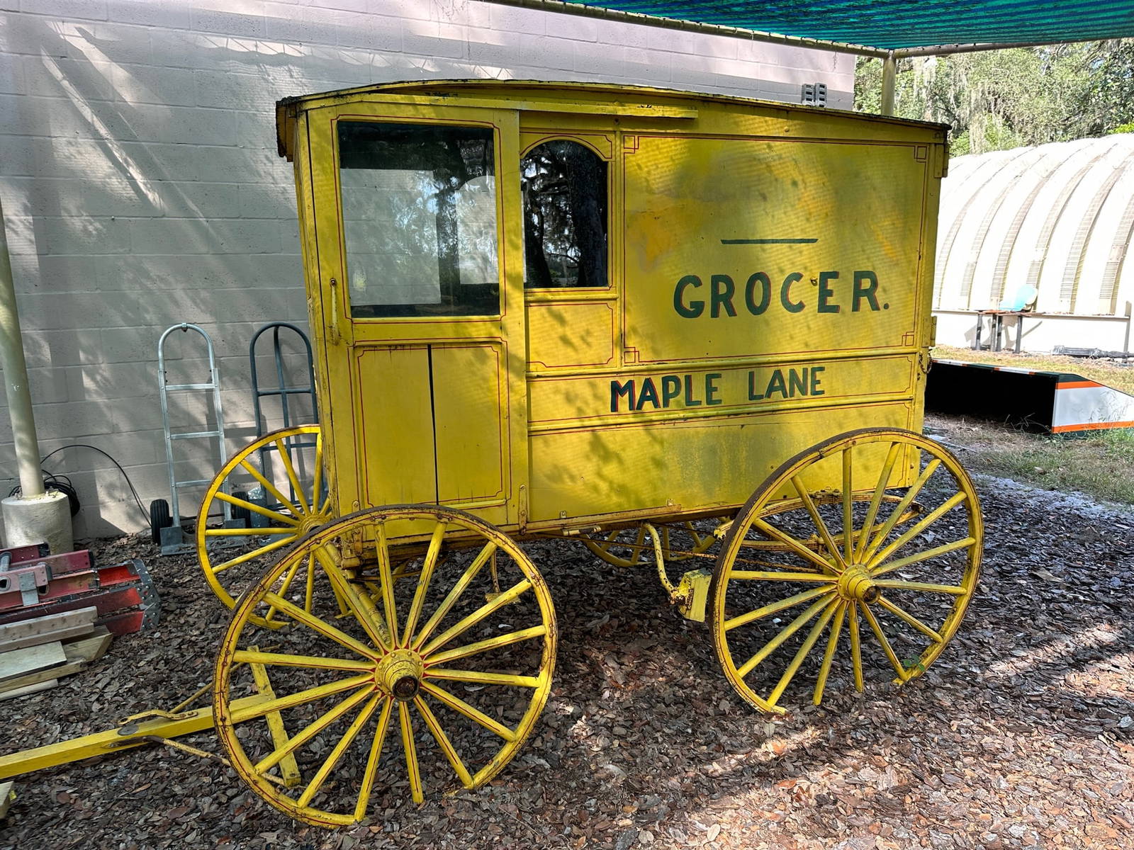 Grocery Delivery Carriage Buggy Auction