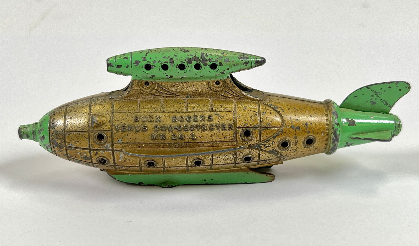 1930'S BUCK ROGERS VENUS DUO-DESTROYER: TOOTSIE TOY. 4.75"