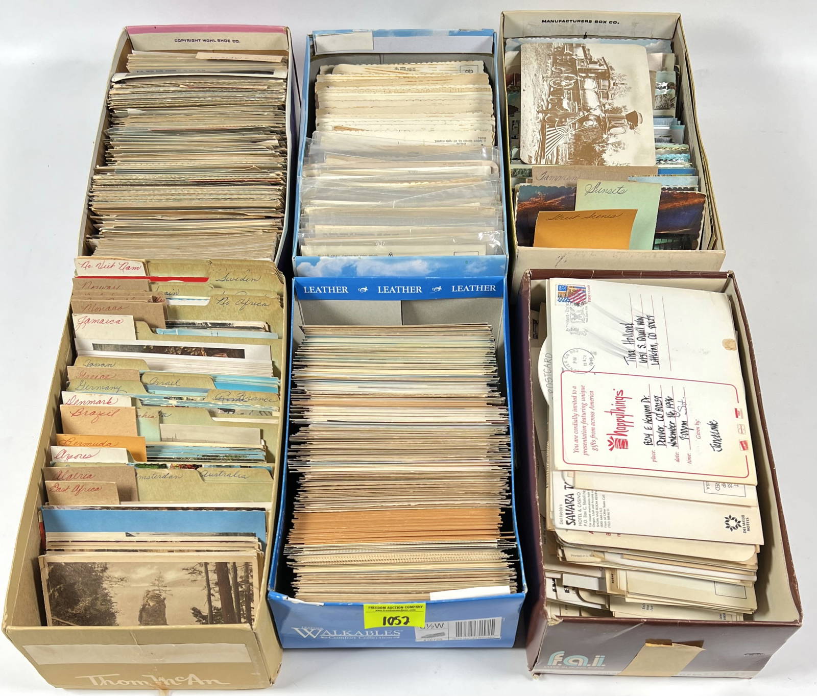 Postcard Collection Details In Description Auction