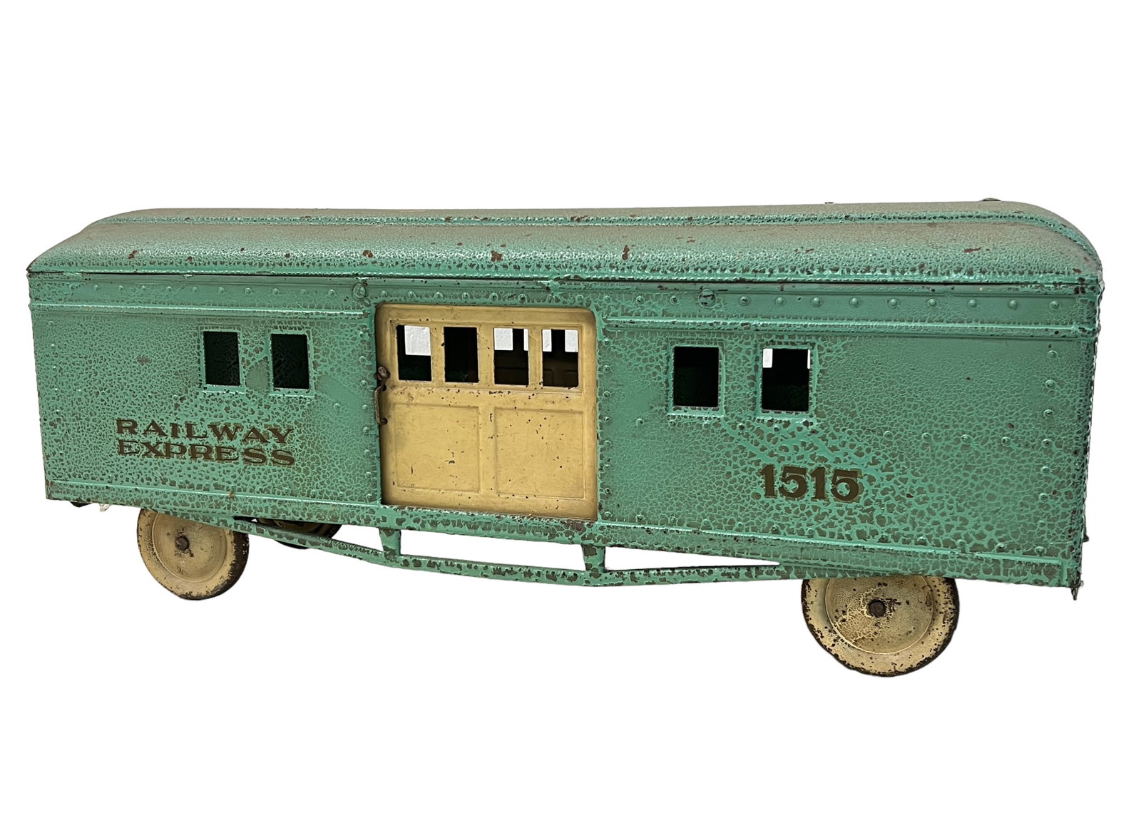 STEEL CRAFT RAILWAY EXPRESS: 1920'S STEEL CRAFT RAILWAY EXPRESS #1515. 24"L