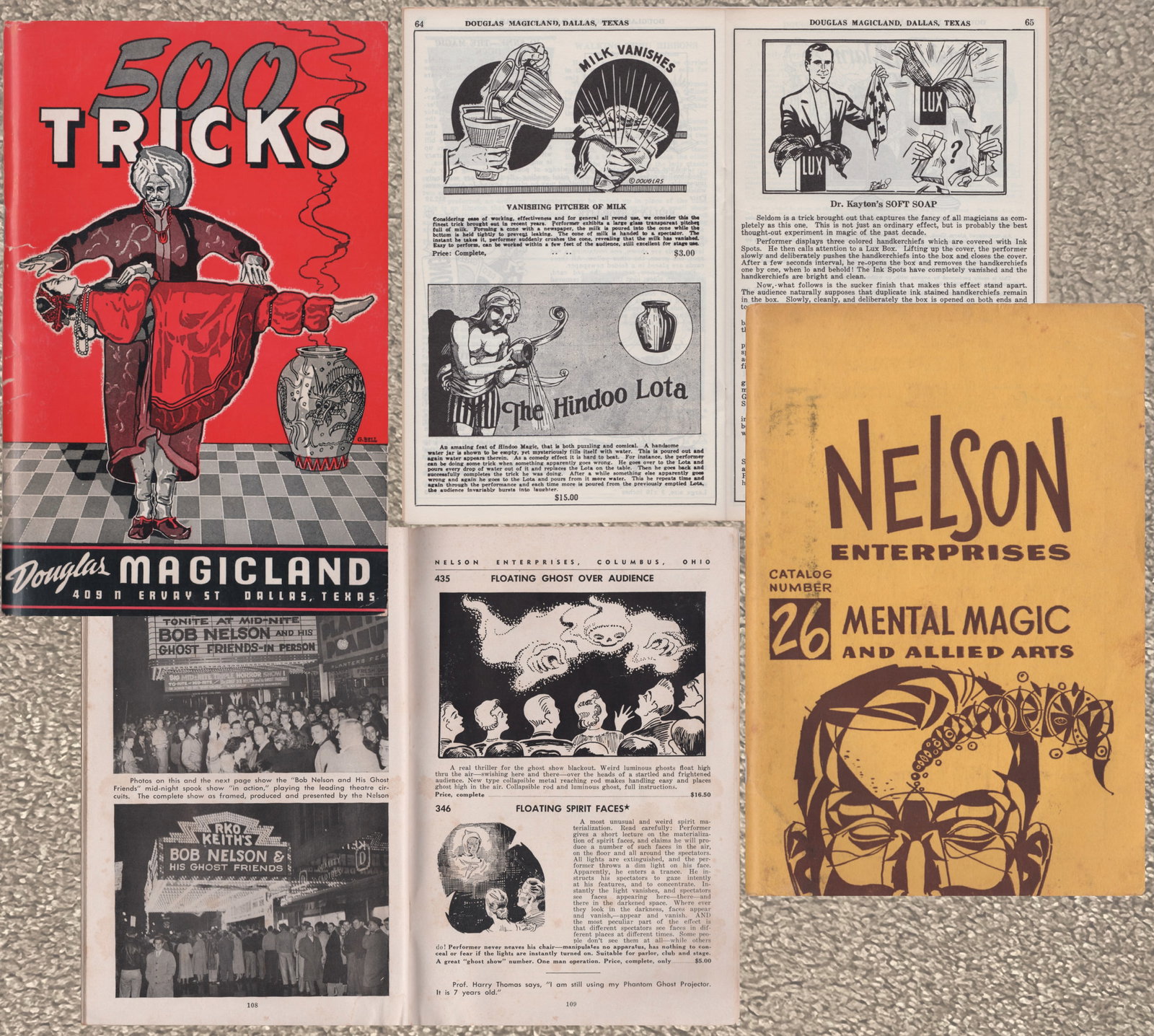 MAGIC SHOP CATALOGS, 1950’s (1 of 1)