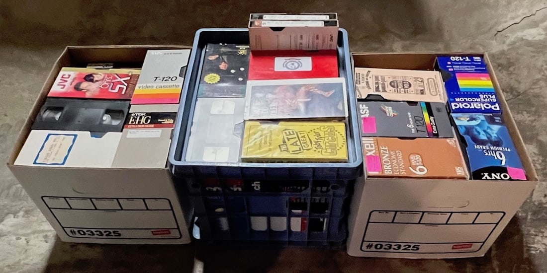 IMMENSE CIRCUS VHS VIDEOTAPE LIBRARY (1 of 2)