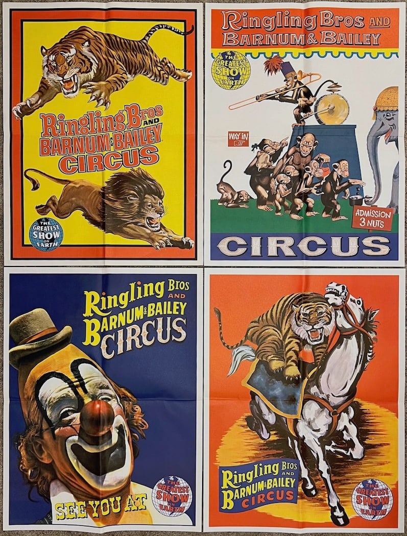 RINGLING BROS and BARNUM & BAILEY CIRCUS POSTERS (1 of 1)