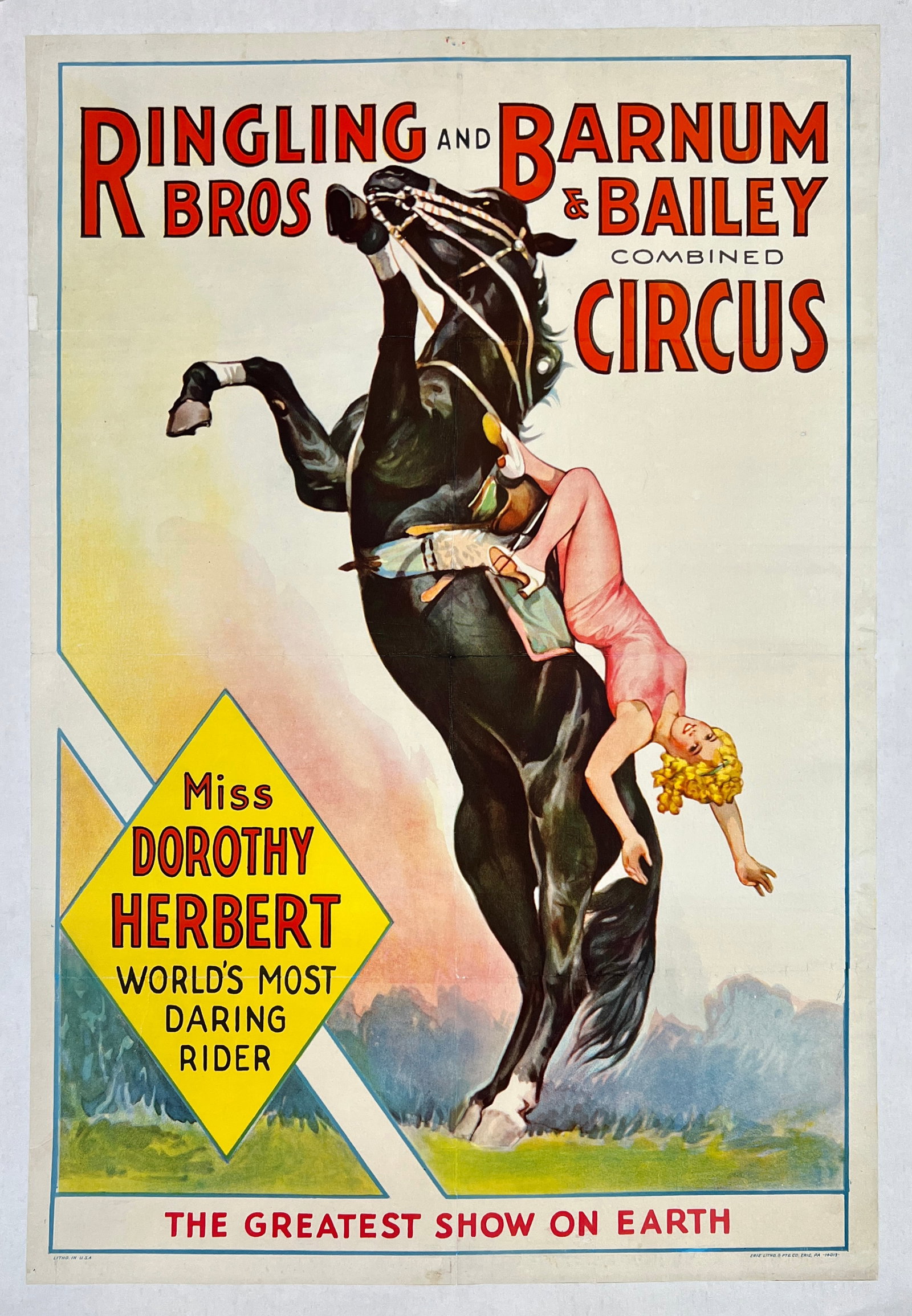 RINGLING BROS. BARNUM BAILEY CIRCUS POSTER (1 of 1)