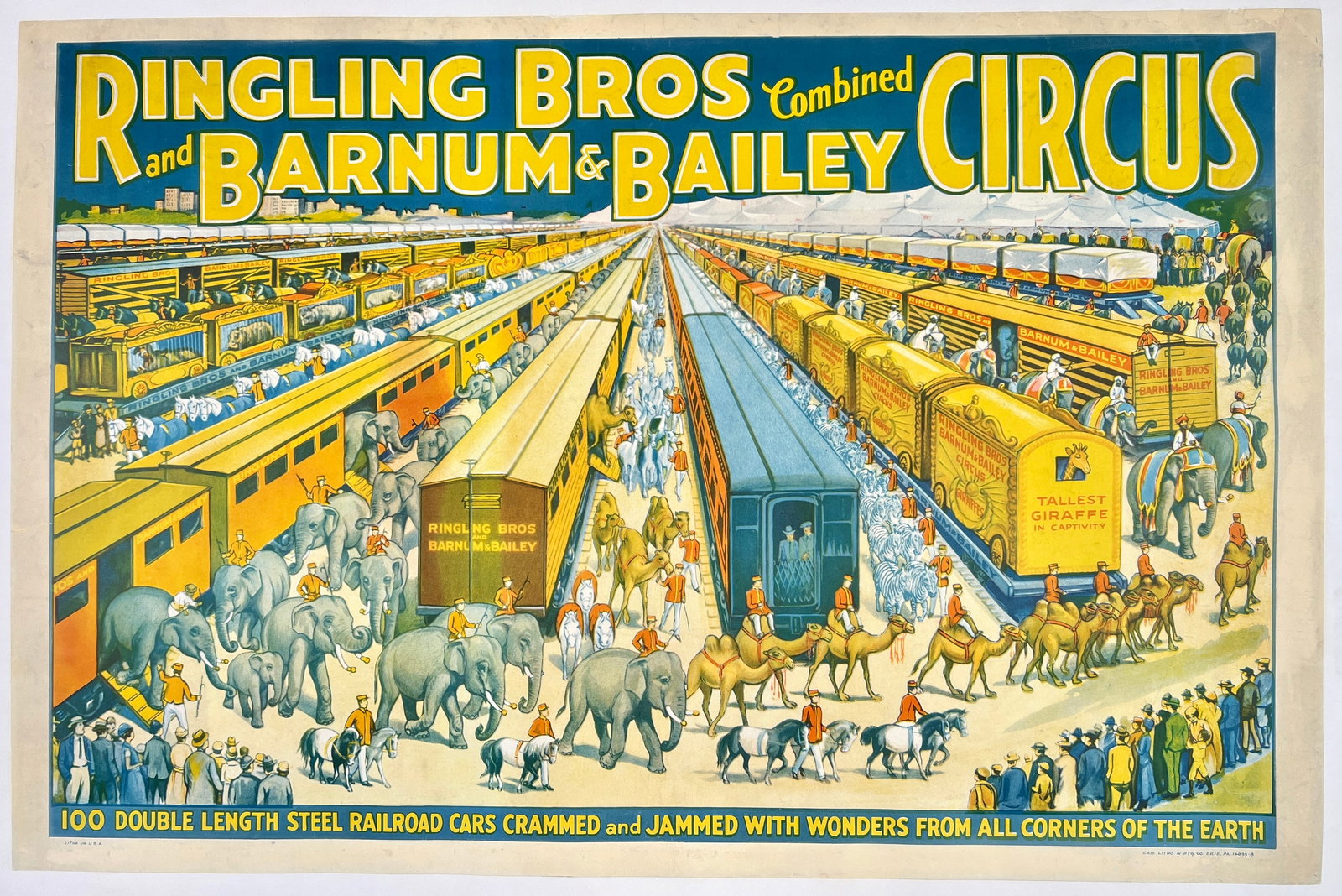 RINGLING BROS. BARNUM BAILEY CIRCUS POSTER (1 of 1)
