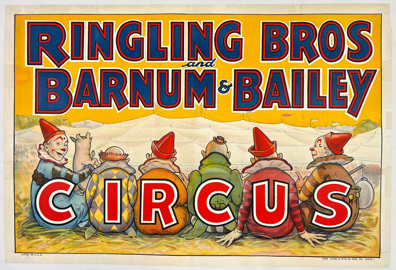 RINGLING BROS. BARNUM BAILEY CIRCUS POSTER (1 of 1)