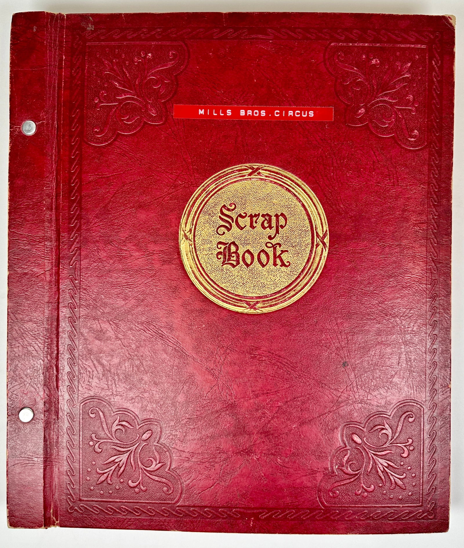 MILLS BROS. CIRCUS SCRAPBOOK (1 of 5)
