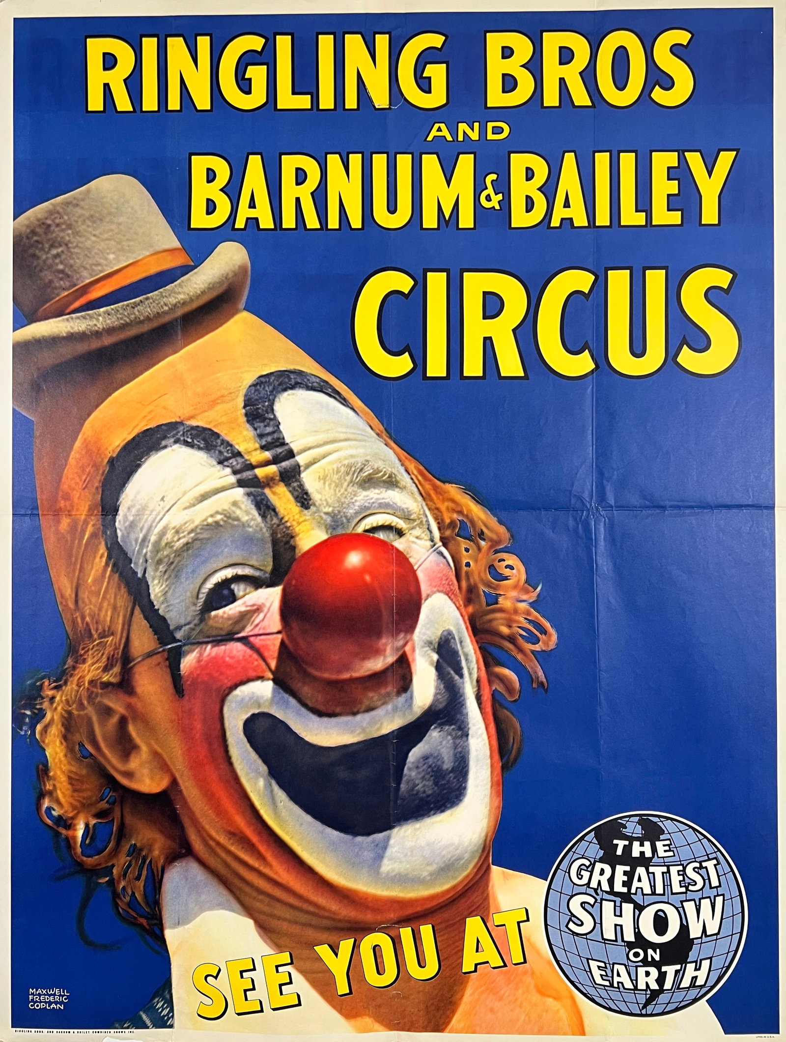 RINGLING BROS. BARNUM BAILEY CIRCUS POSTER (1 of 1)