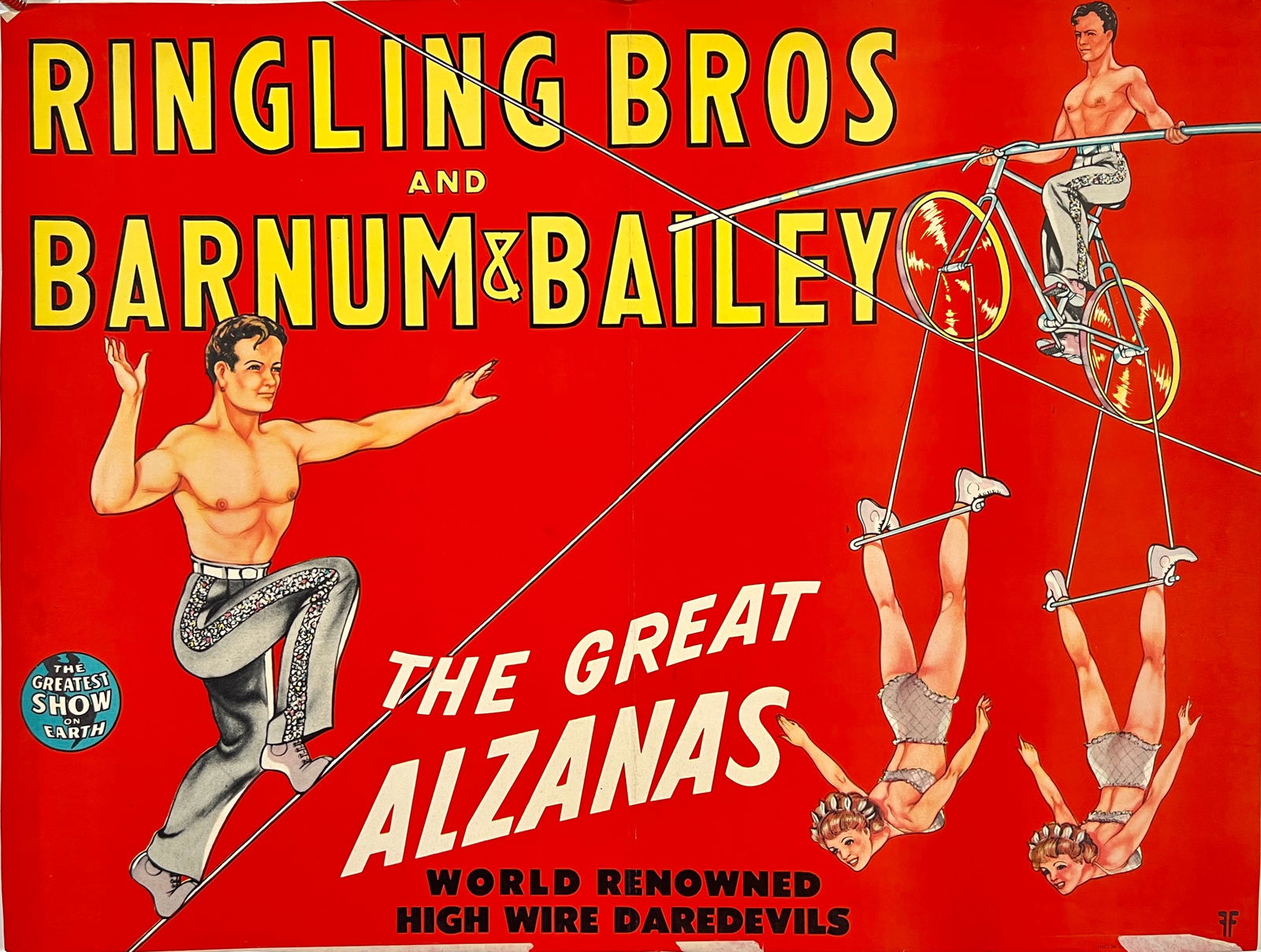 RINGLING BROS. BARNUM BAILEY CIRCUS POSTER (1 of 1)