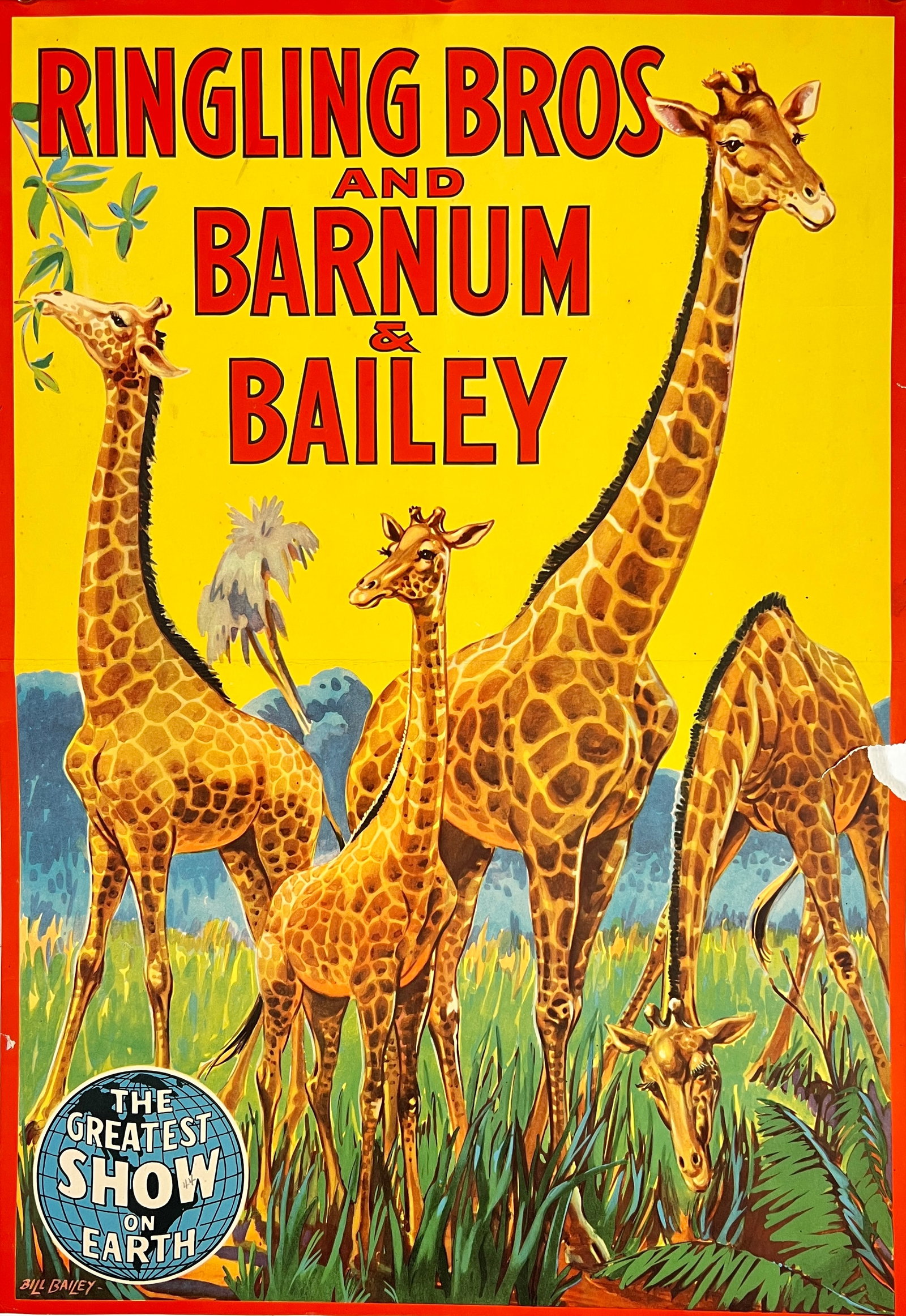 RINGLING BROS. BARNUM BAILEY CIRCUS POSTER (1 of 1)