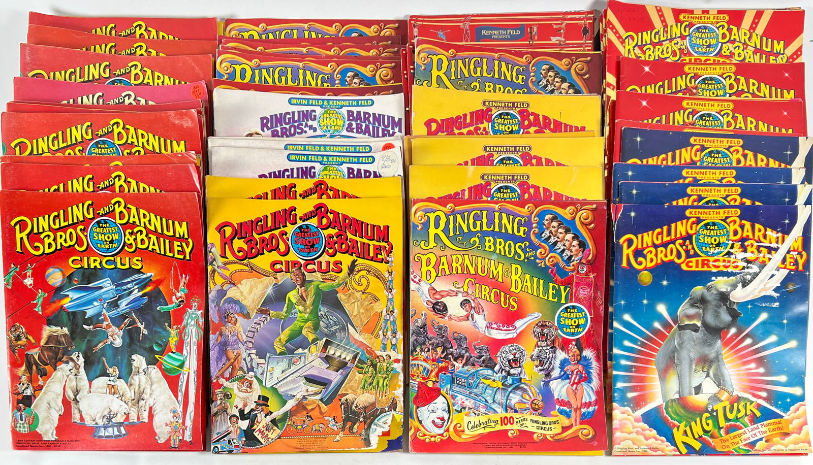 RINGLING BARNUM CIRCUS PROGRAM COLLECTION (1 of 1)