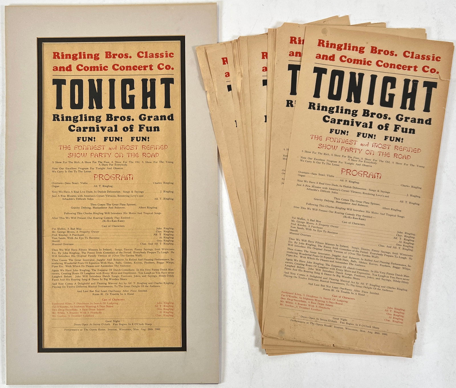 RINGLING BROS. CONCERT - DETAILS IN DESCRIPTION (1 of 1)