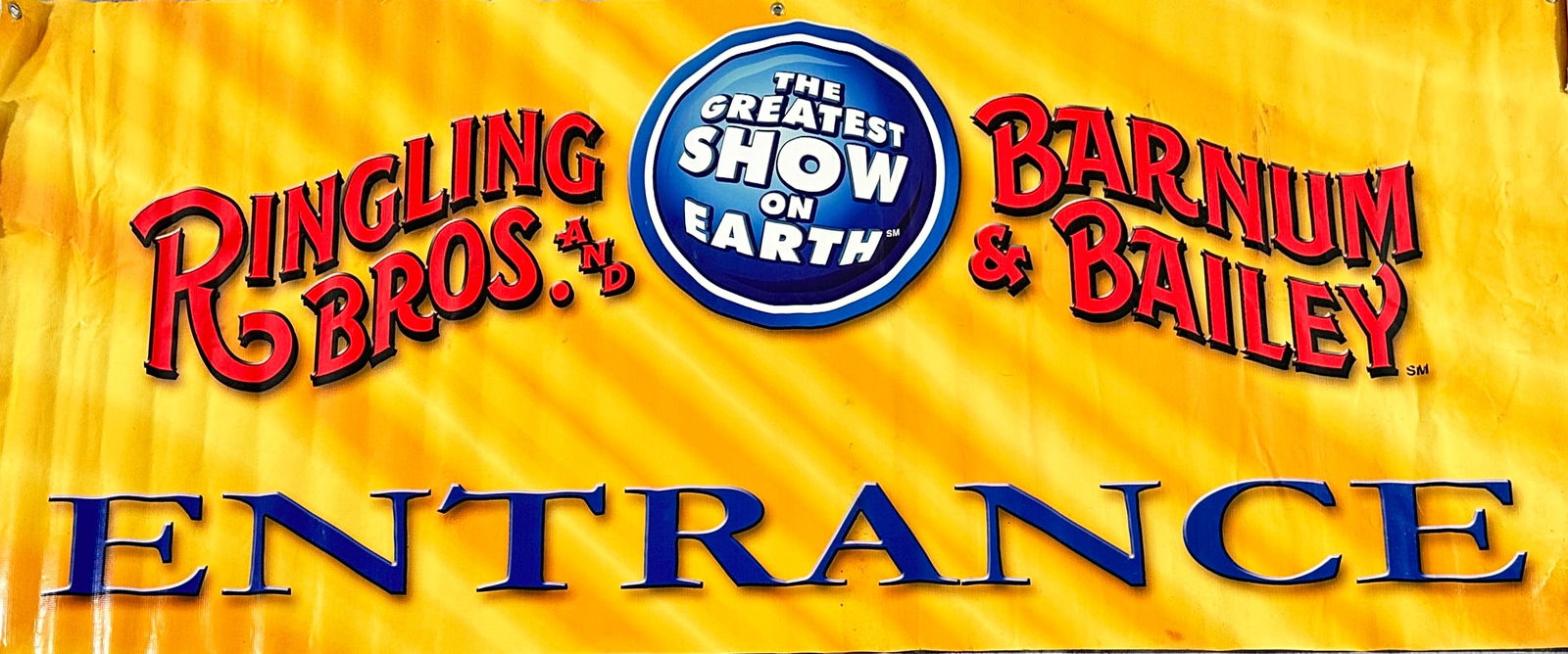 RINGLING BROS. BARNUM BAILEY CIRCUS BANNER (1 of 1)