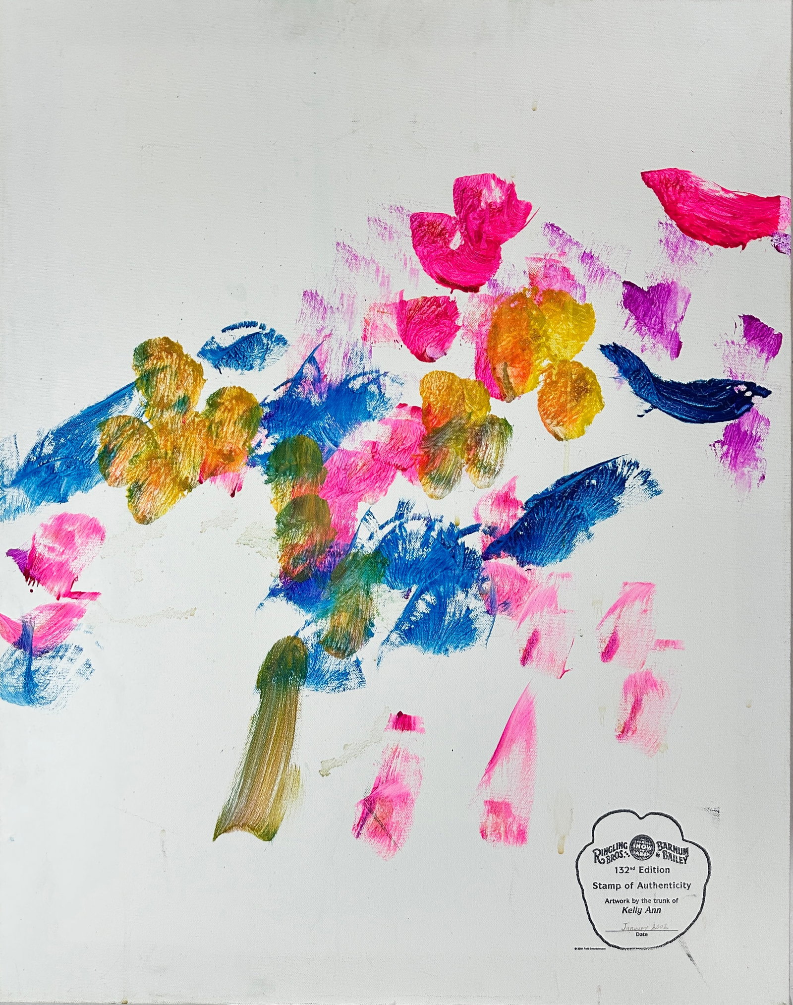 ORIGINAL PACHYDERM PAINTING (1 of 1)