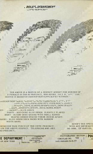 Wanted Son Of Sam David Berkowitz