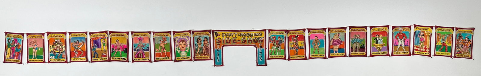 CIRCUS MODEL - FINE SIDESHOW BANNER LINE (1 of 6)