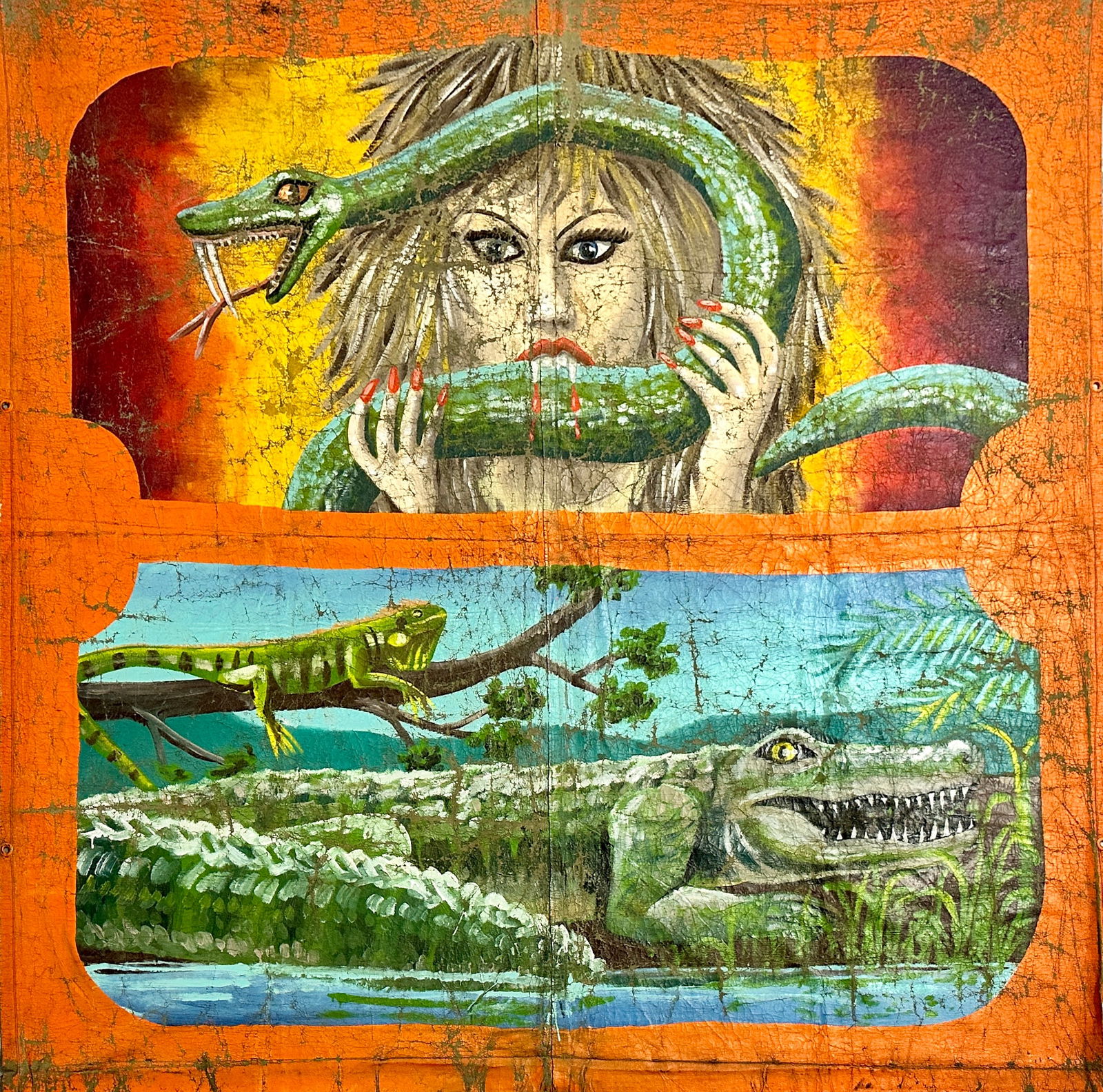 SIDESHOW BANNER - REPTILE WOMAN (1 of 1)