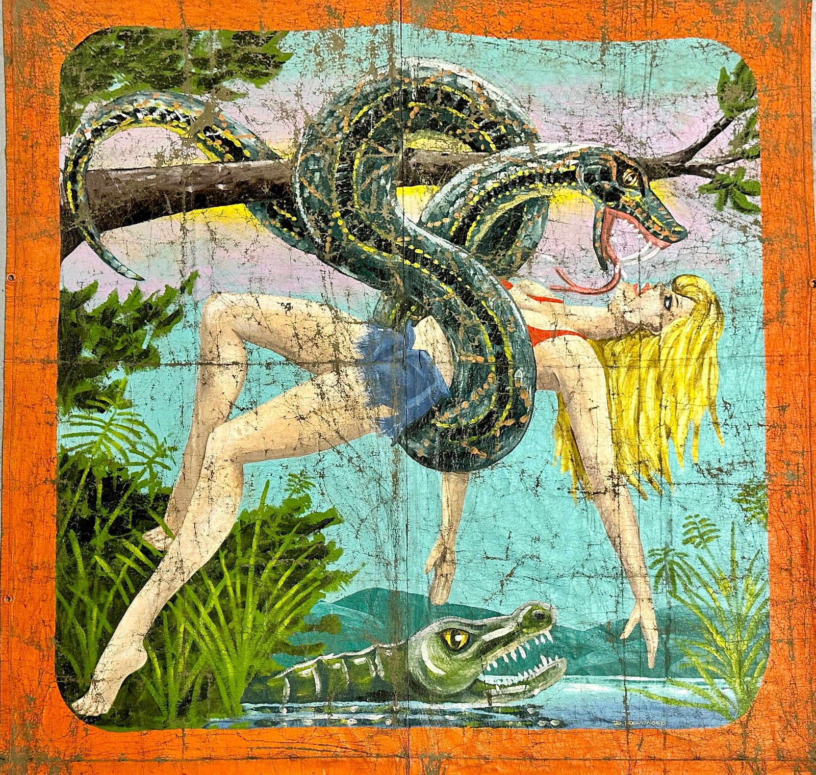 SIDESHOW BANNER - REPTILE WOMAN (1 of 1)