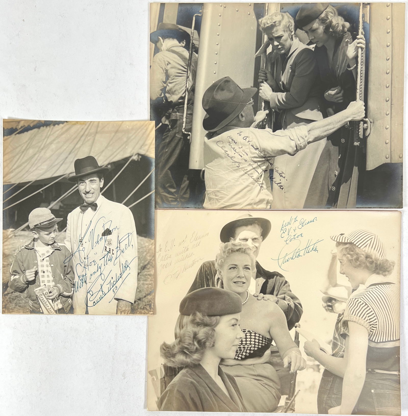 AUTOGRAPHED CIRCUS PHOTOGRAPHS (1 of 2)