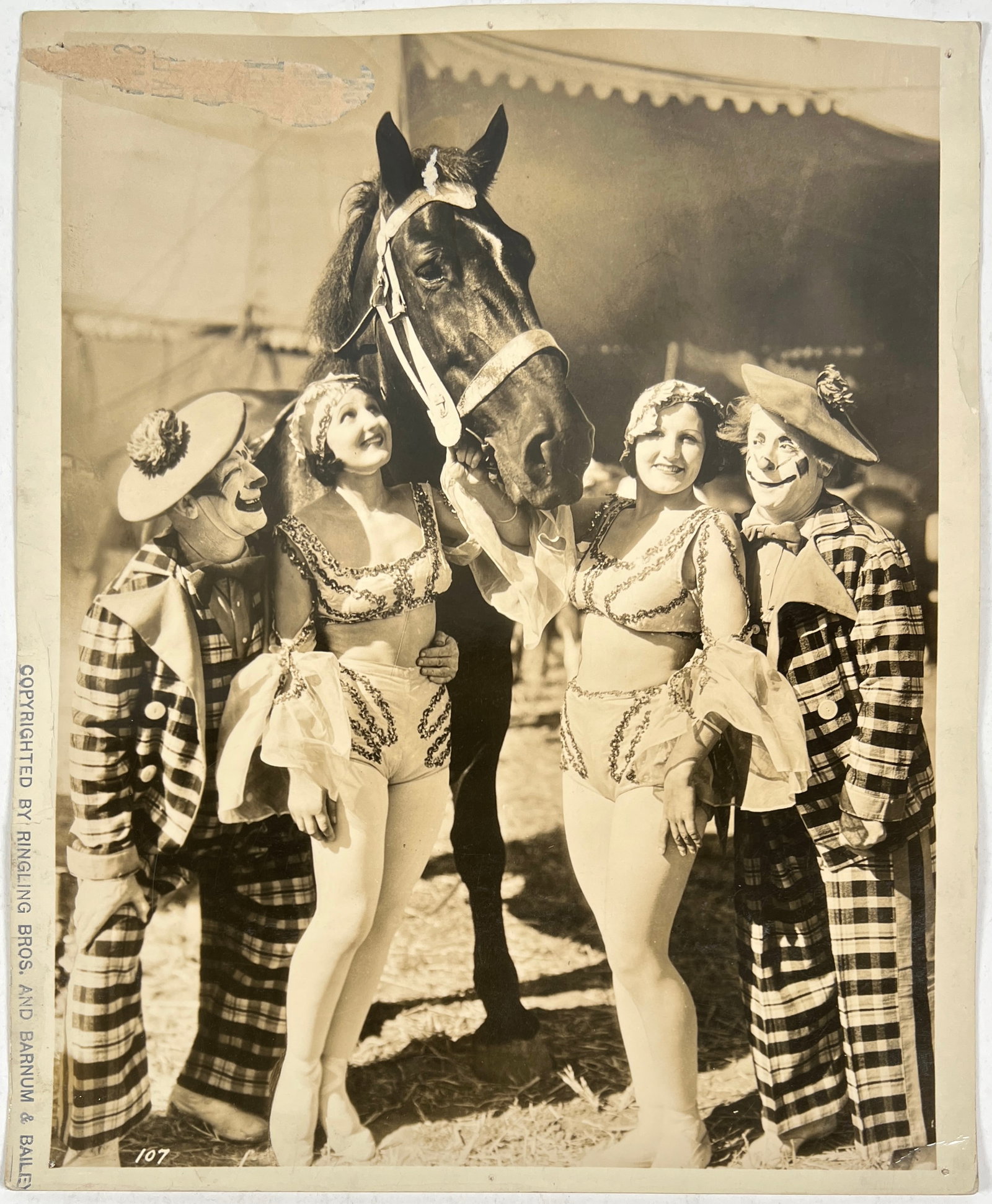 RINGLING BARNUM CIRCUS PHOTOGRAPH (1 of 2)