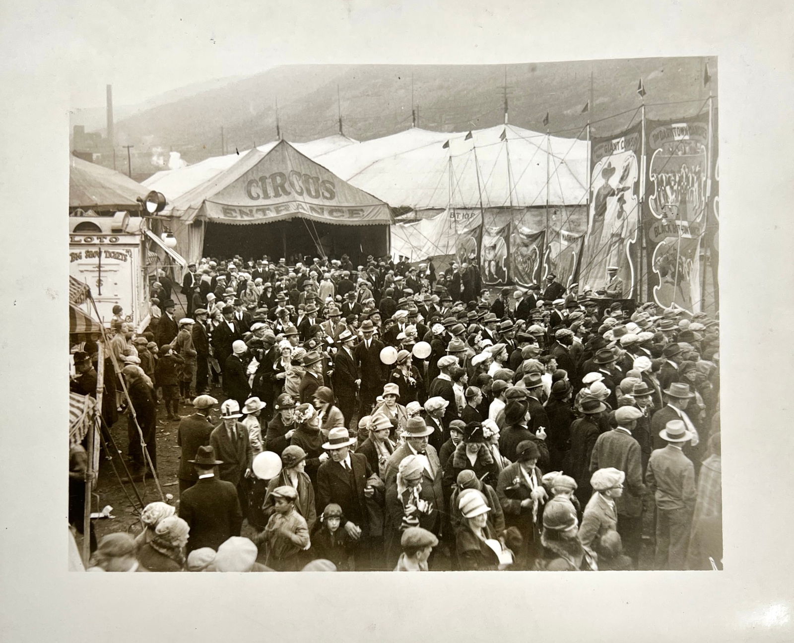 H.A. ATWELL CIRCUS PHOTOGRAPH (1 of 2)