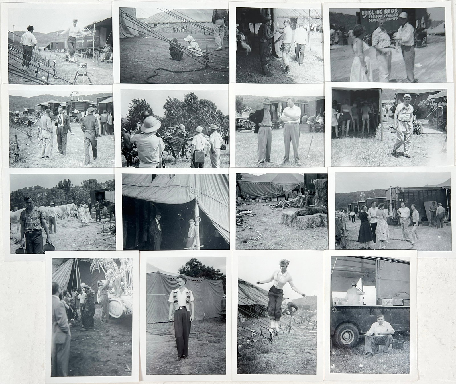 COLLECTION OF CIRCUS PHOTOGRAPHS (1 of 1)