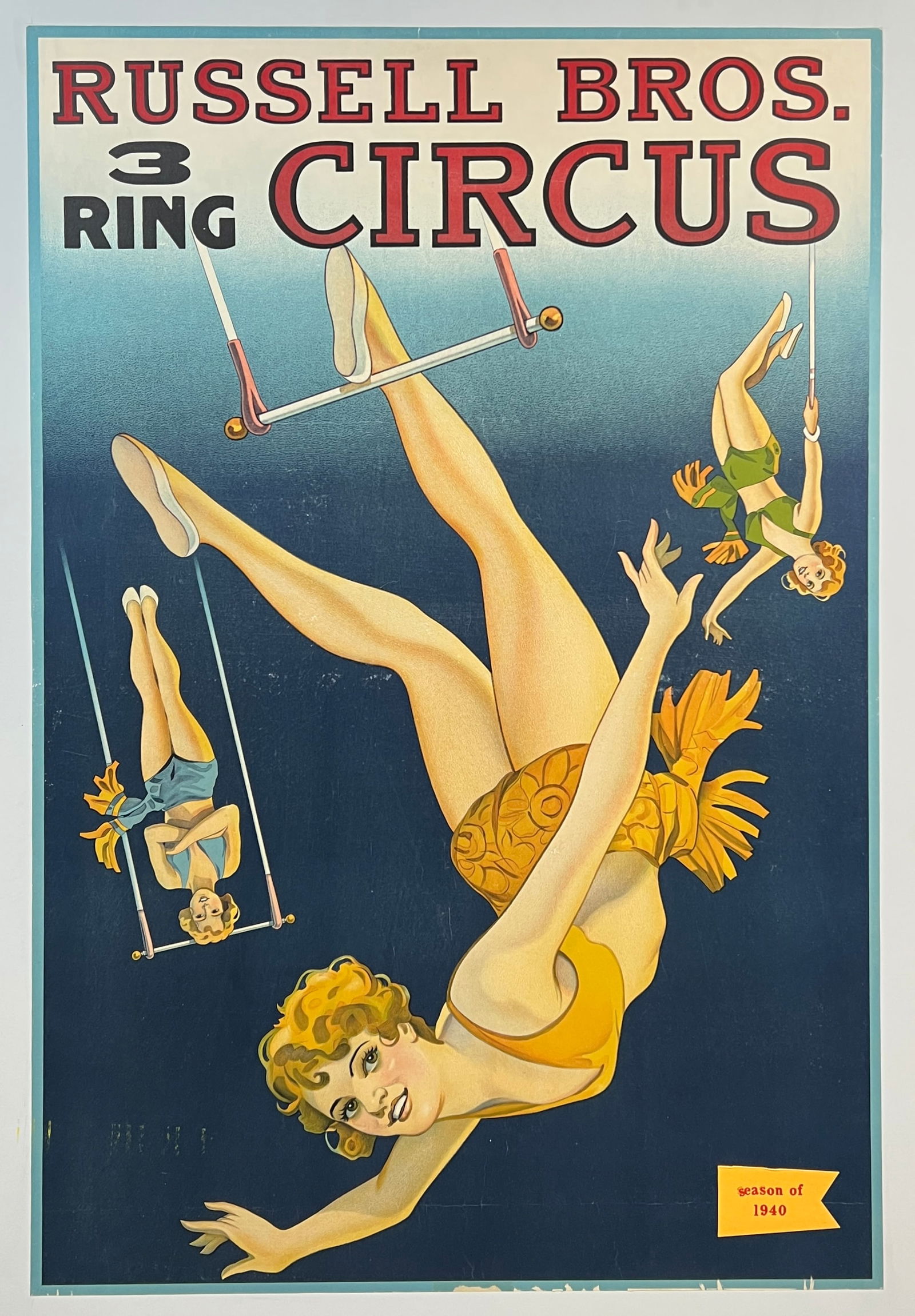 RUSSELL BROS. CIRCUS POSTER (1 of 1)