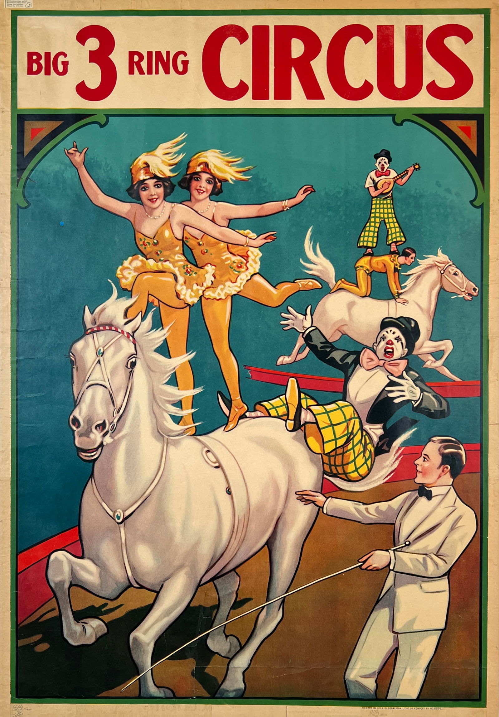 BIG 3 RING CIRCUS POSTER (1 of 1)