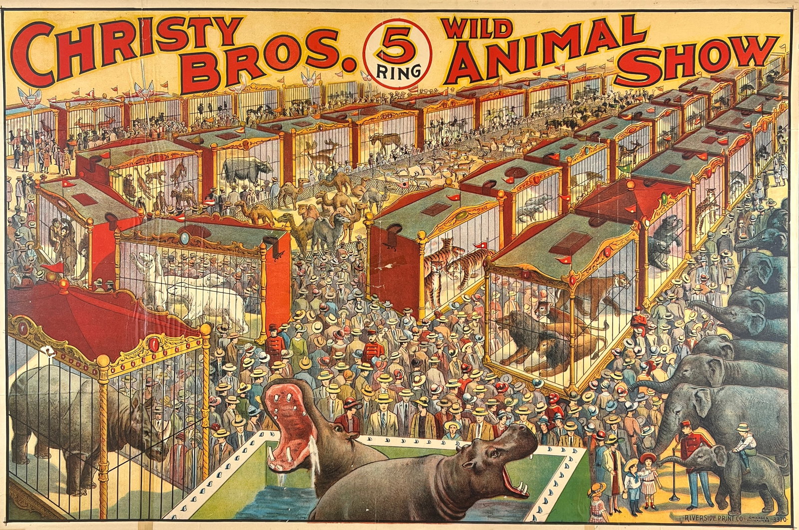 CHRISTY BROS. CIRCUS POSTER (1 of 1)