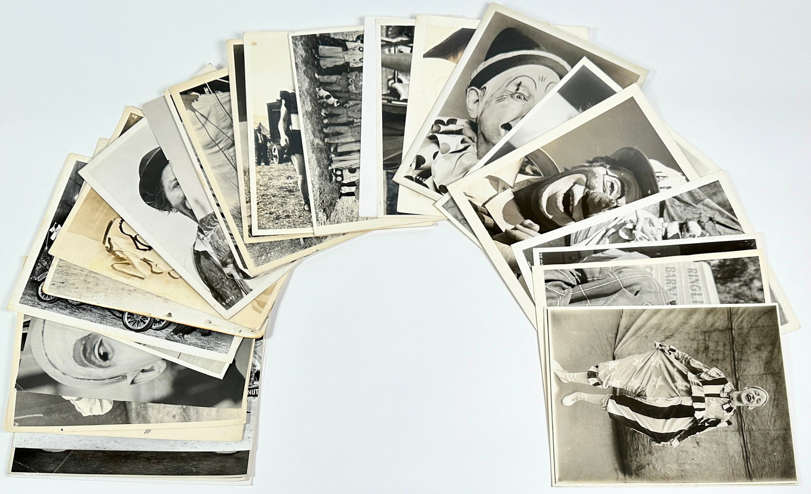CIRCUS PHOTOGRAPH COLLECTION - CLOWNS (1 of 6)