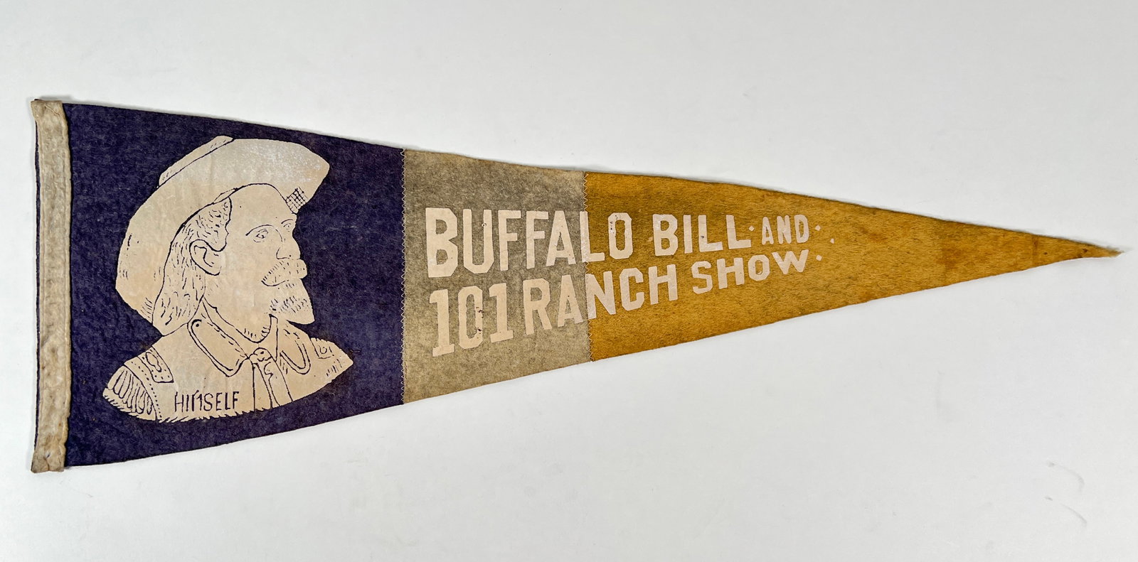 BUFFALO BILL 101 RANCH SOUVENIR PENNANT (1 of 1)