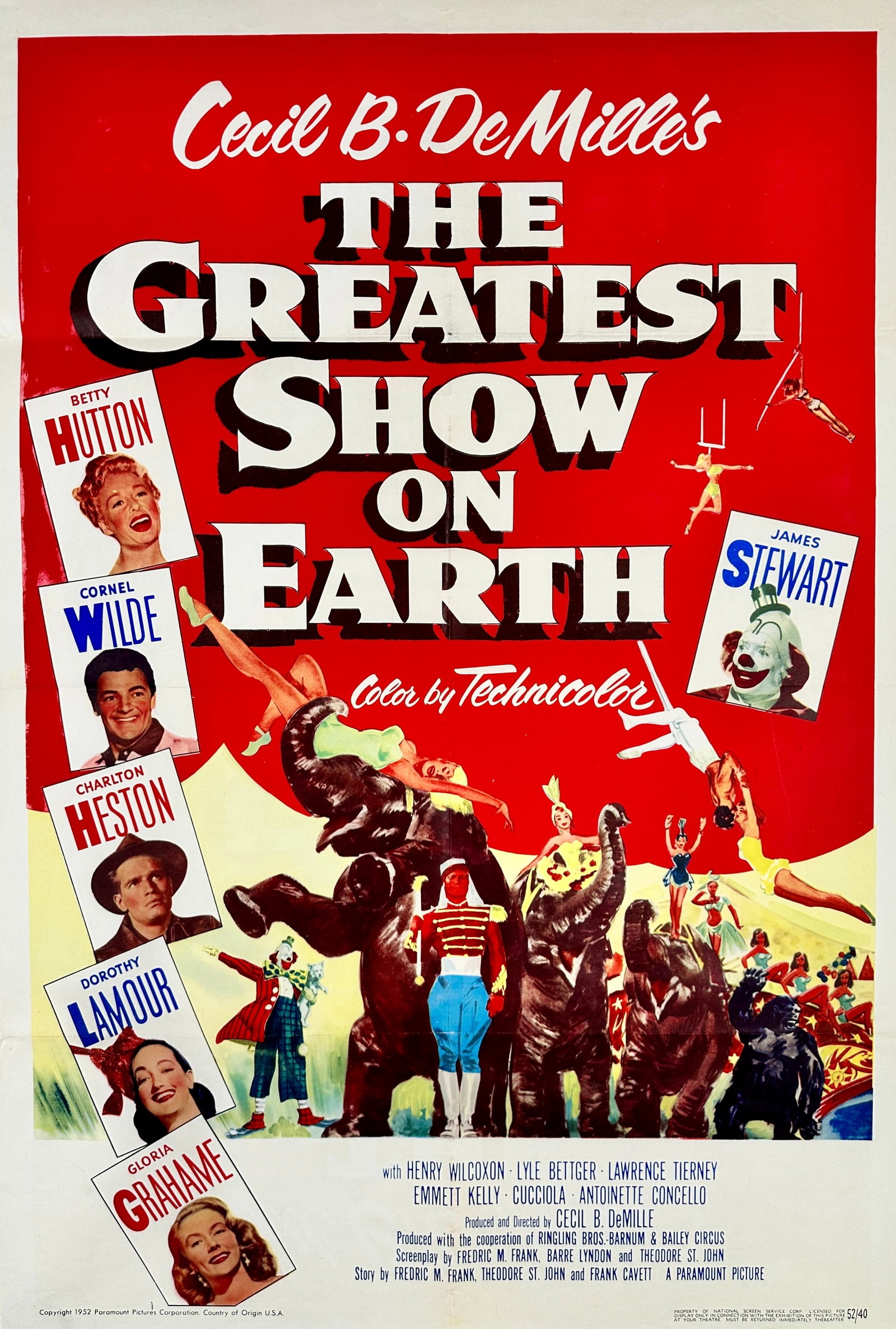 GREATEST SHOW ON EARTH POSTER (1 of 1)