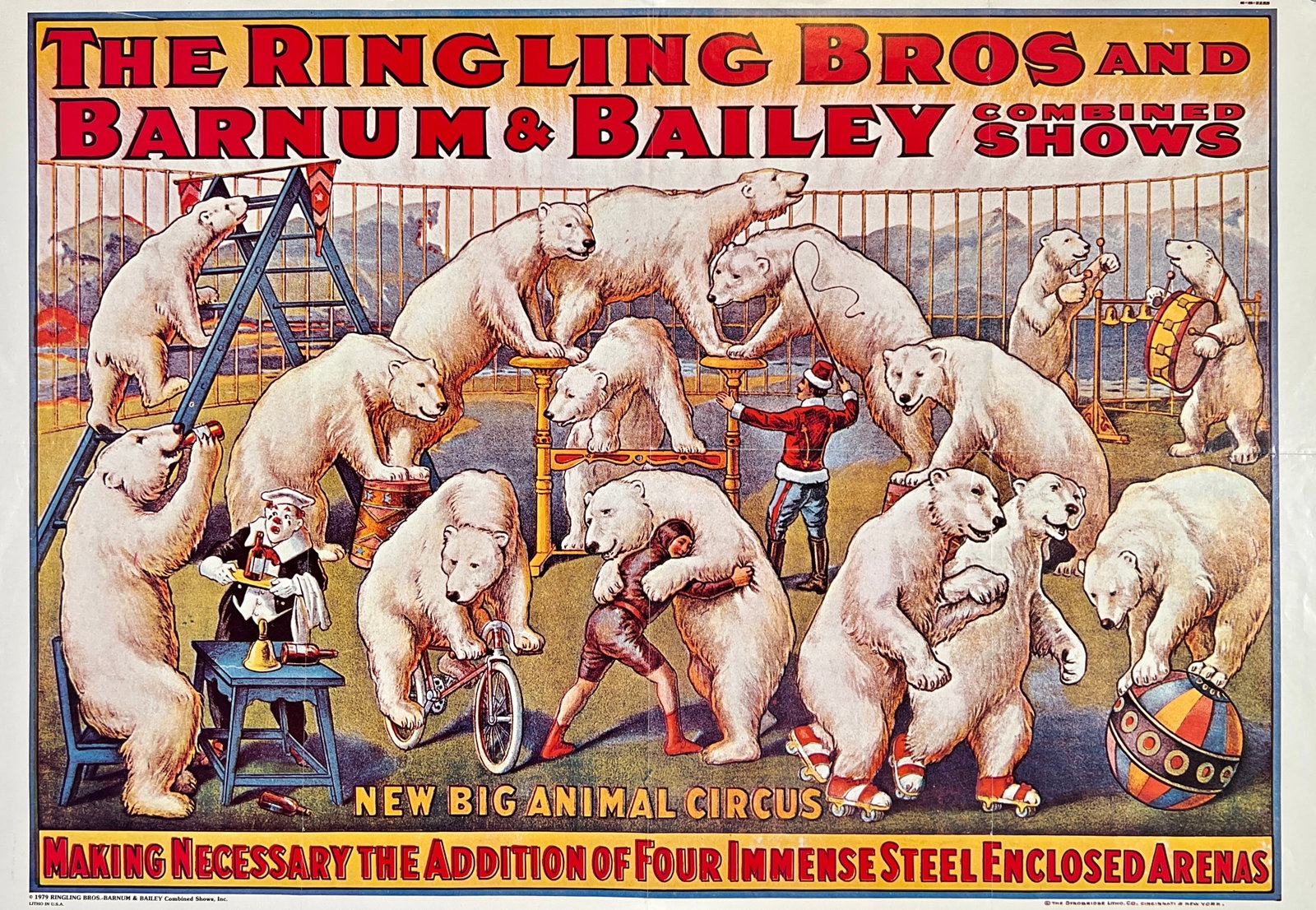 RINGLING BROS. BARNUM BAILEY CIRCUS POSTER (1 of 1)