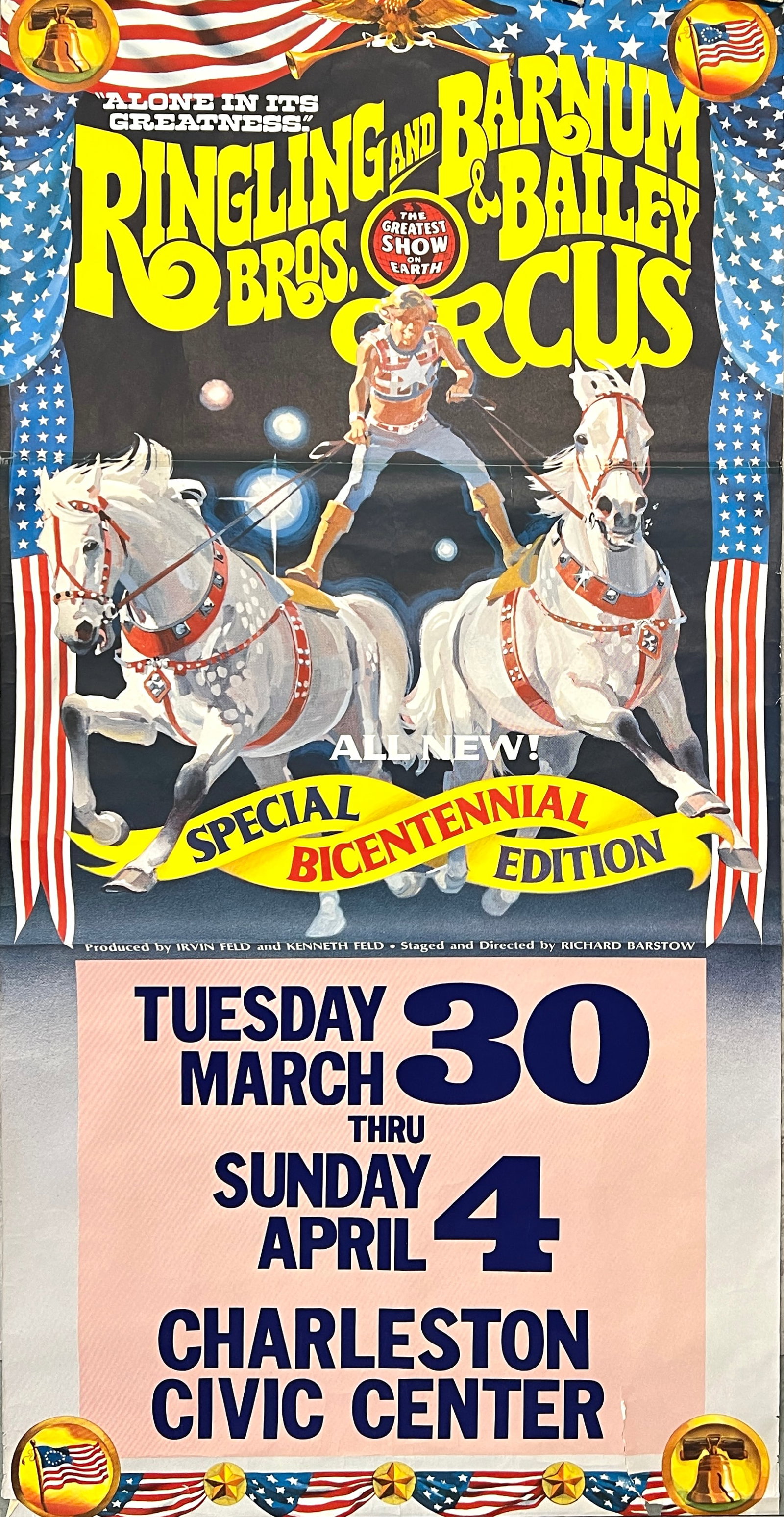RINGLING BROS. BARNUM BAILEY CIRCUS POSTER (1 of 1)