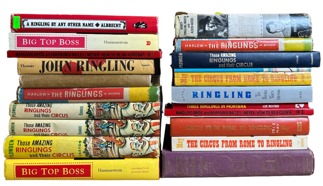 RINGLING CIRCUS BOOK COLLECTION (1 of 1)