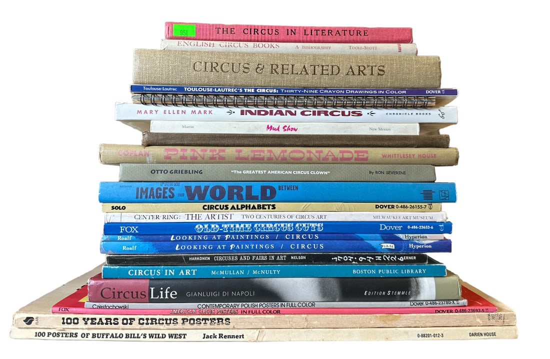 CIRCUS ART AND PHOTOGRAPH BOOK COLLECTION (1 of 1)