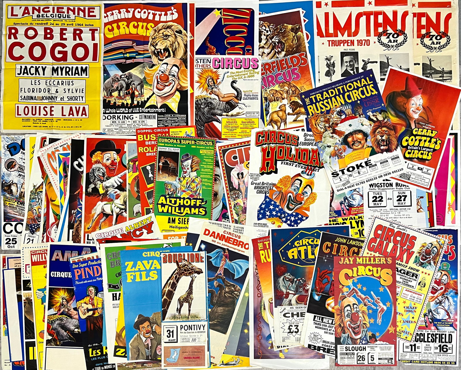 INTERNATIONAL CIRCUS POSTER COLLECTION (1 of 1)