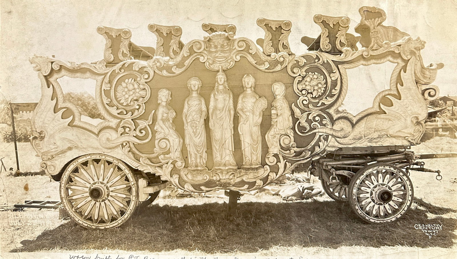 EDWARD J. KELTY PHOTO - BARNUM FIVE GRACES (1 of 2)