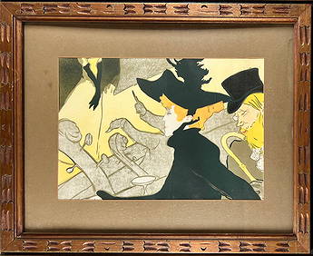 HENRI DE TOULOUSE LAUTREC LITHOGRAPH (1 of 1)