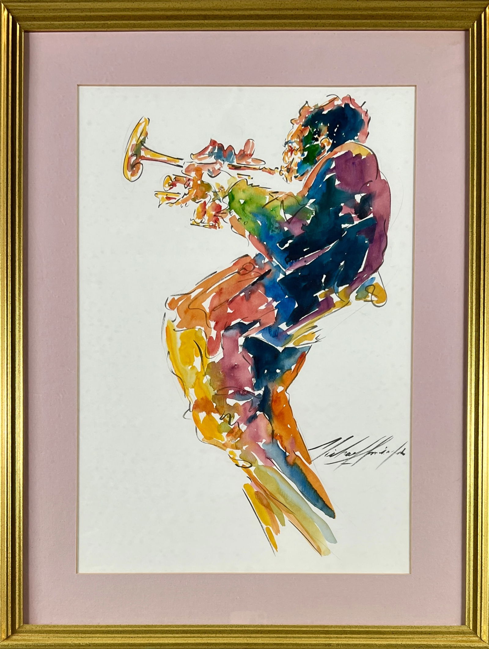 MICHAEL SMIROLDO WATERCOLOR PAINTING (1 of 1)