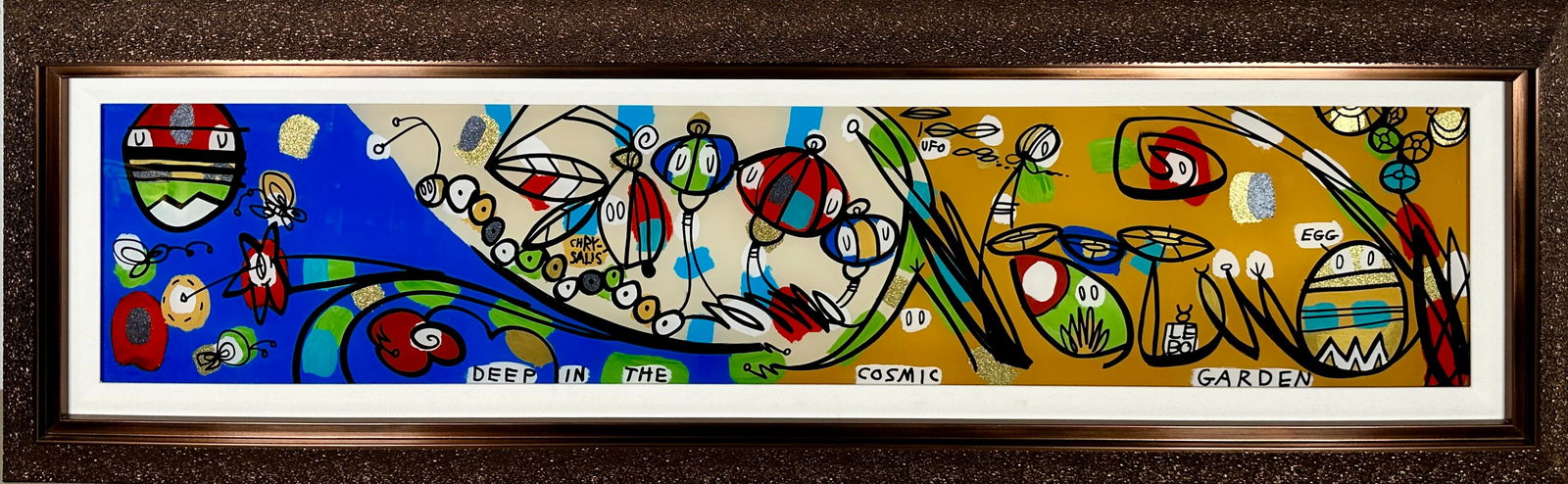 LEBO - DAVID LE BATARD MIXED MEDIA ARTWORK (1 of 1)