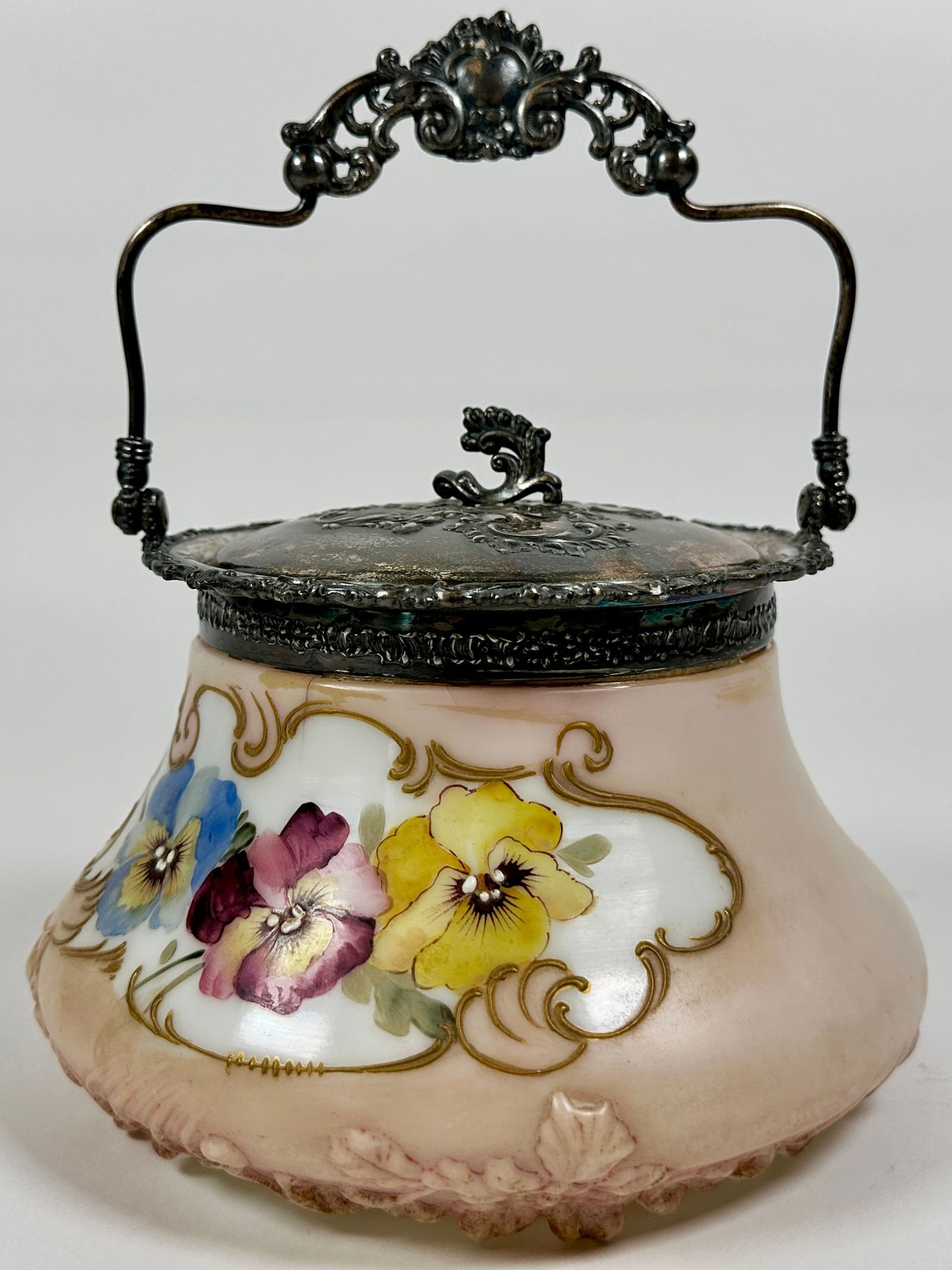 PAIRPOINT BISCUIT JAR (1 of 3)