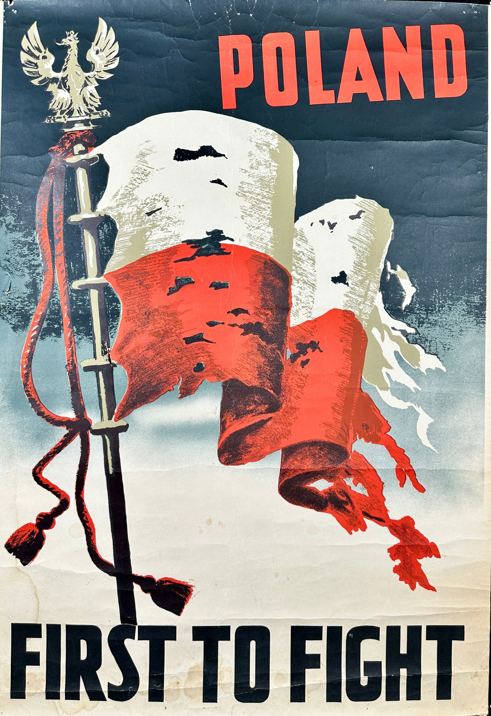 POLAND - FIRST TO FIGHT POSTER (1 of 1)