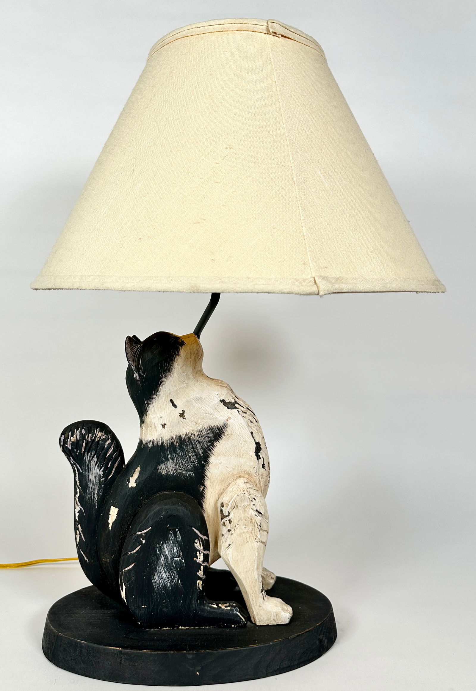 FOLK ART LAMP (1 of 2)
