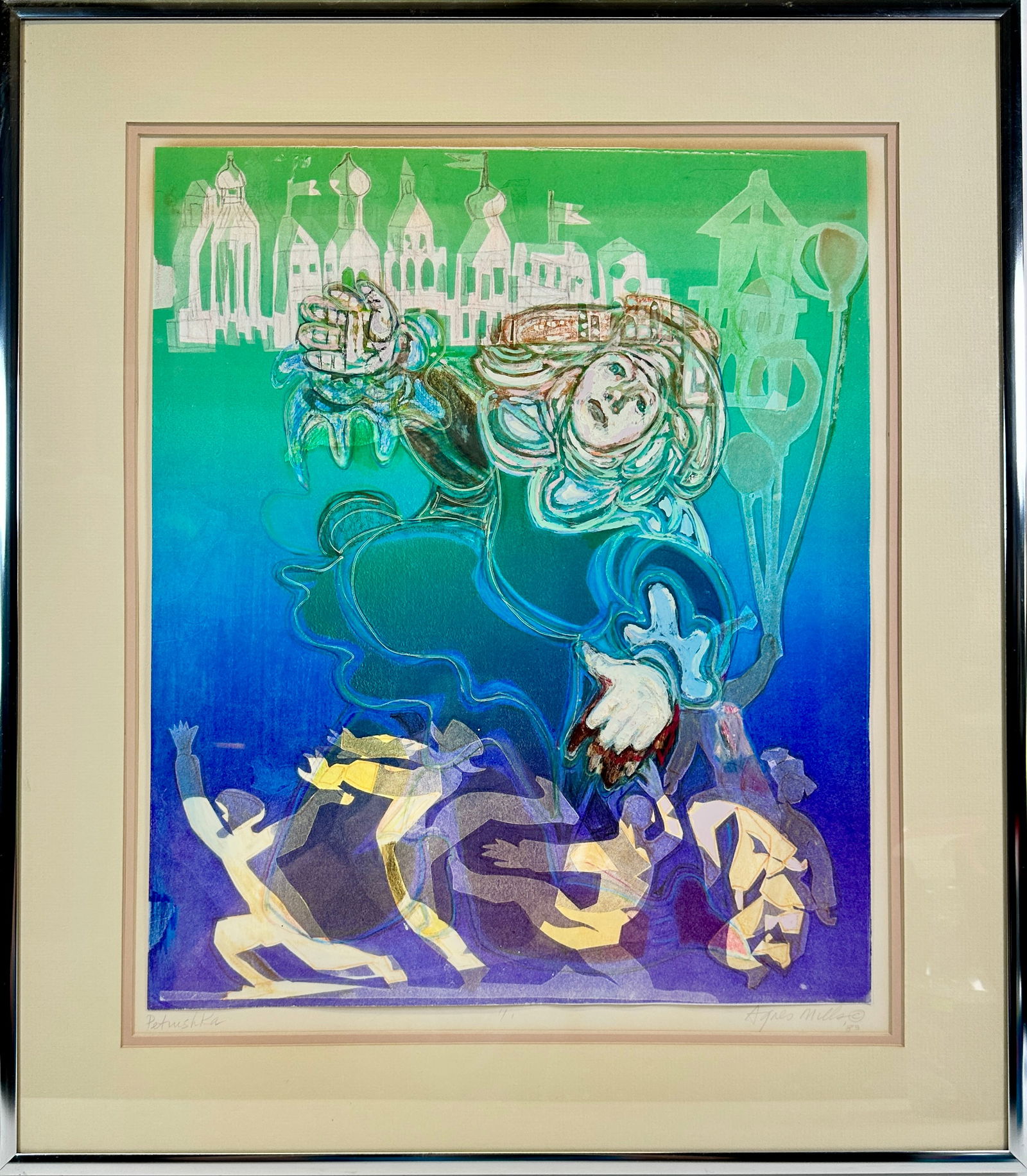 AGNES MILLS MONO PRINT MIXED MEDIA (1 of 3)