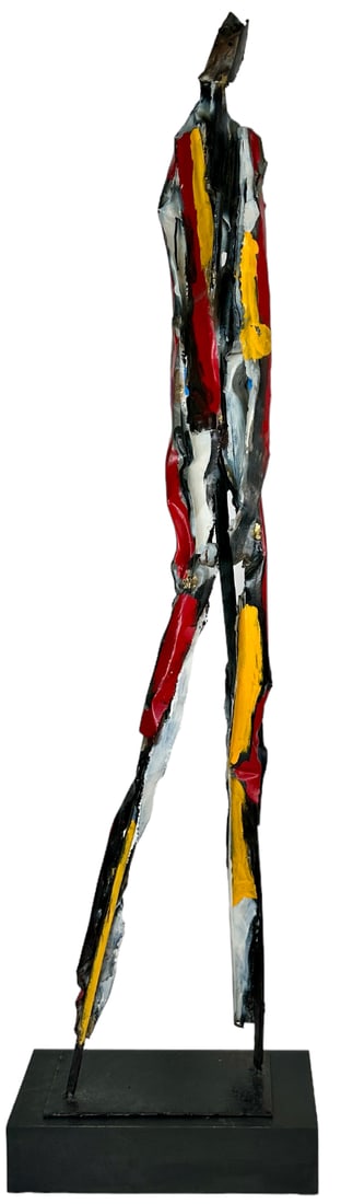 ABSTRACT METAL COMPOSITION SCULPTURE (1 of 2)