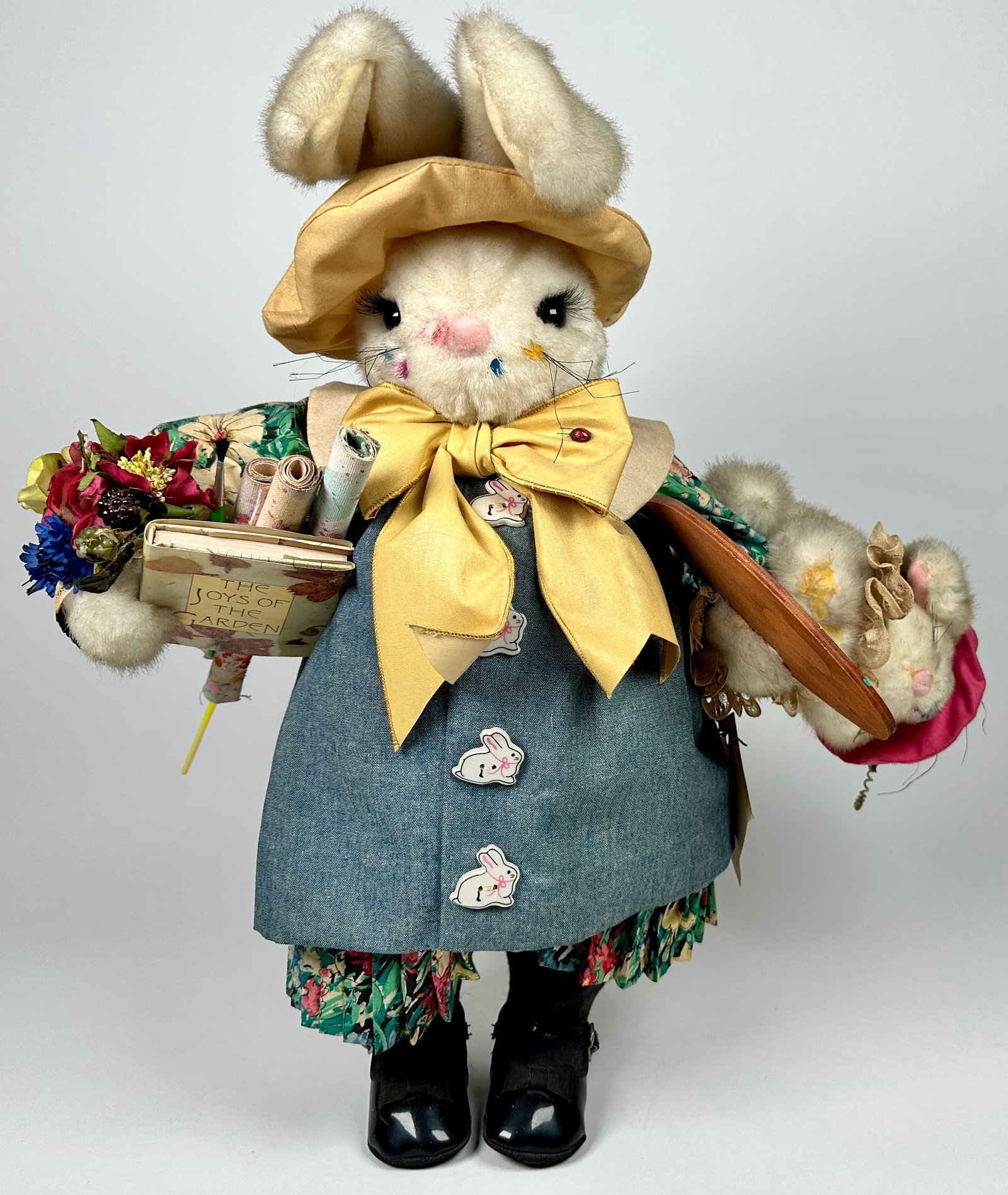APPLE WHIMSEYS - MARIA MONET: LIMITED EDITION, #37 OF 100. 19"H