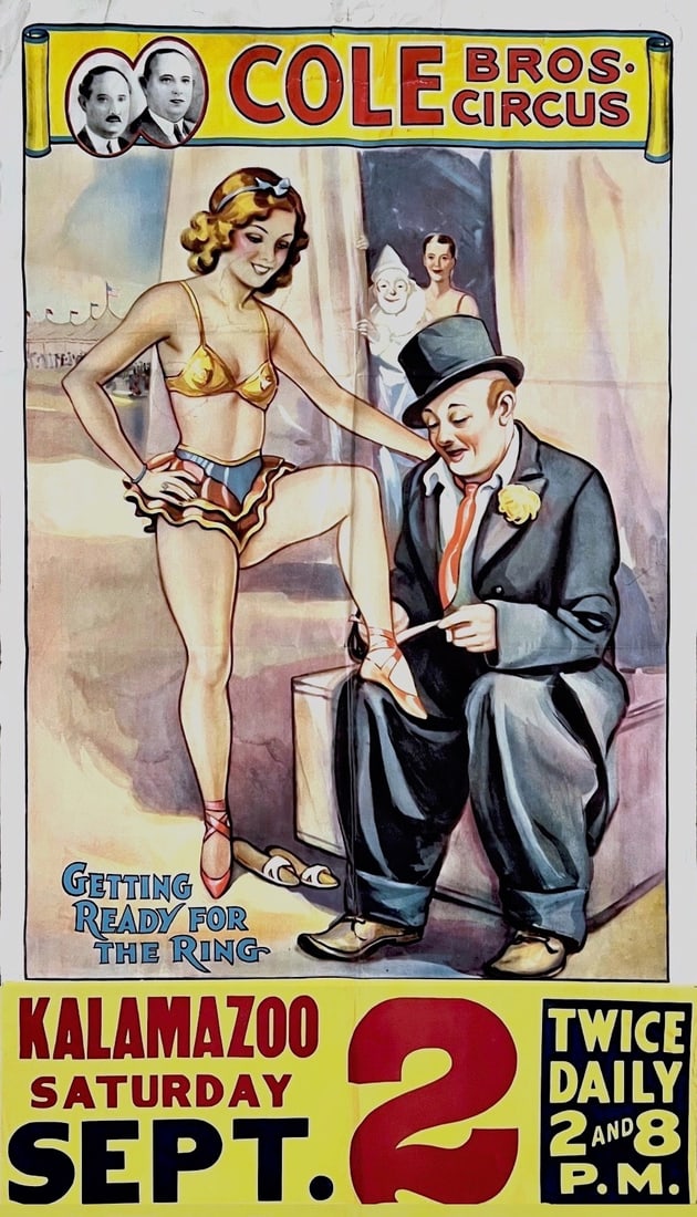 COLE BROS. CIRCUS POSTER (1 of 1)