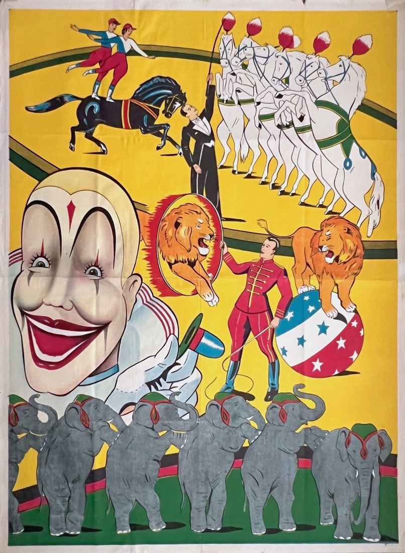 GLOBE POSTER CORP STOCK CIRCUS 2 SHEET POSTER (1 of 1)